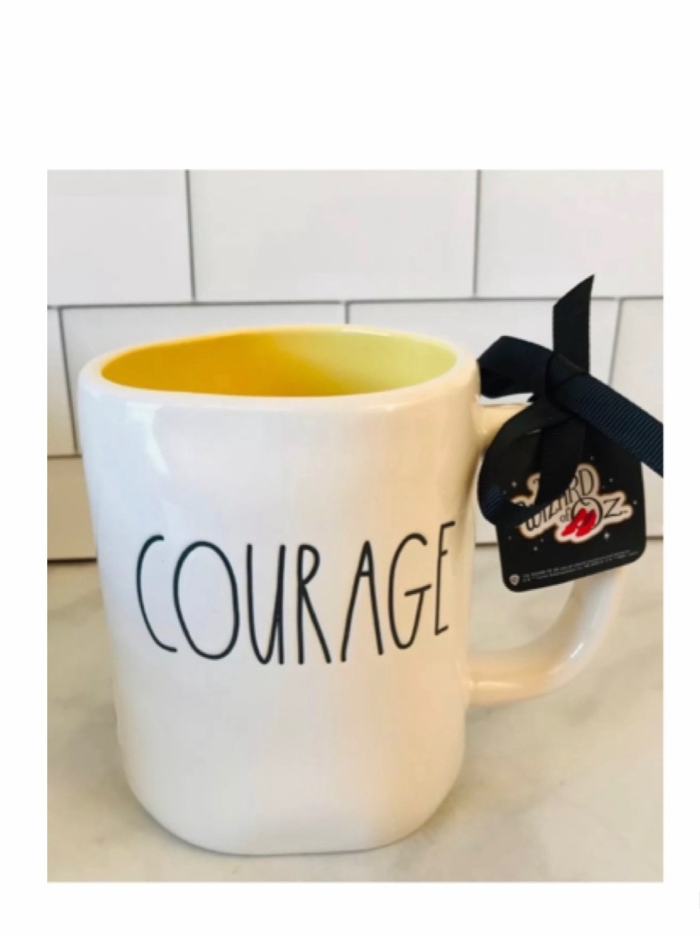 NEW Rae Dunn Wizard of Oz Mug ~ Courage